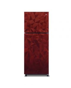 PEL Glass Door Freezer-on-Top Refrigerator 8 Cu Ft Maroon Prism (PRGD-2200) - Musab Mall-1 (3 Months 0% Percent Profit Product Available On 48 Months Installment)